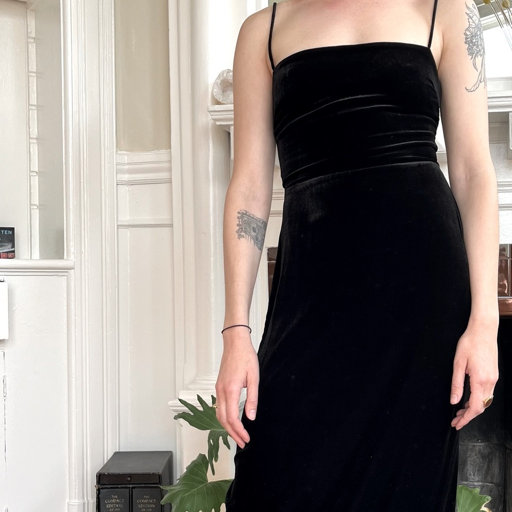 Reformation Velvet Maxi Dress